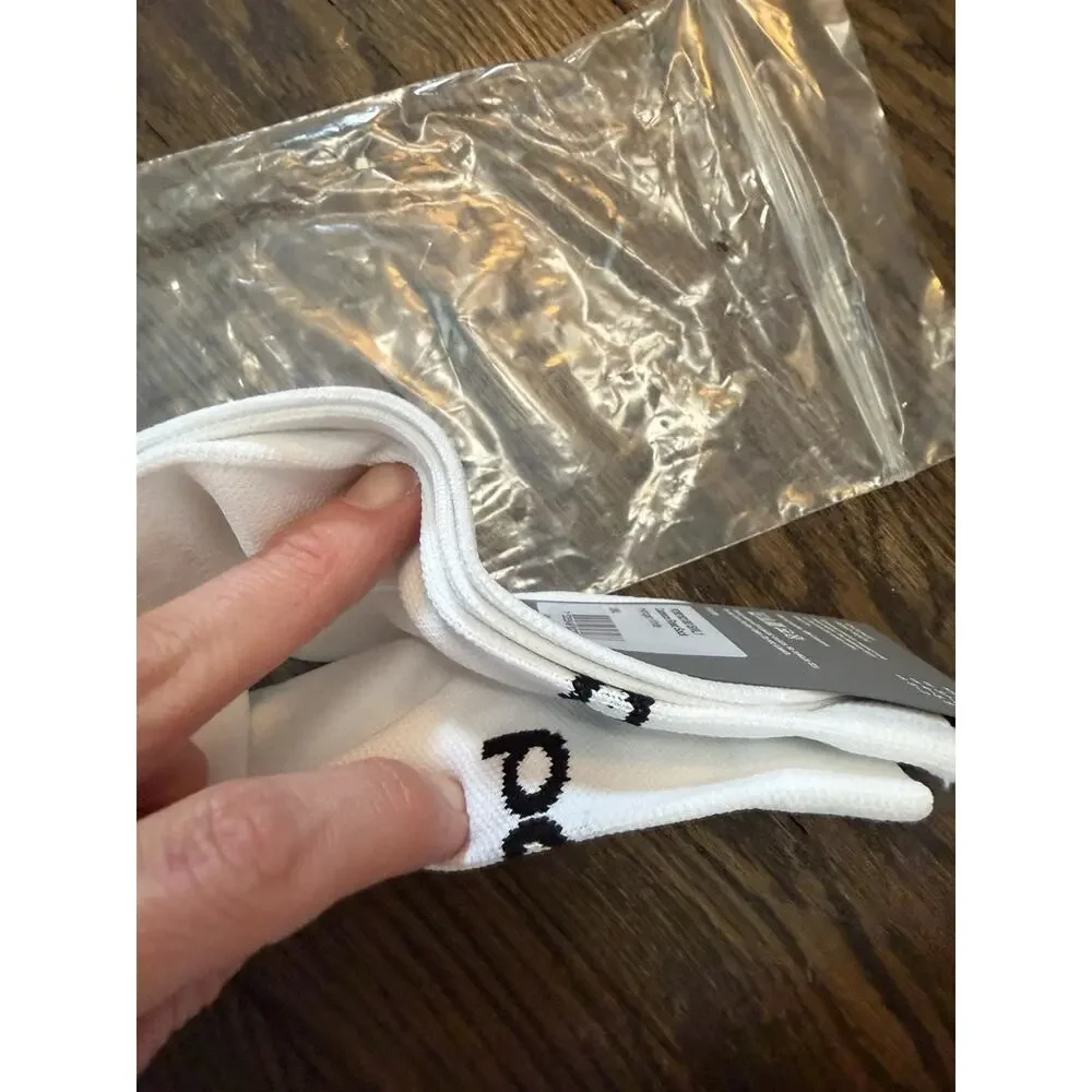 POC White Cadence Road Cycling Sock Men's Sz S 5-7 NWT